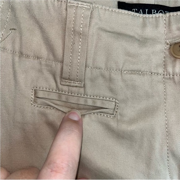 Talbots Khaki Boyfriend Pants - Picture 5 of 8